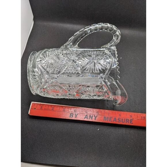 Imperial Glass Water pitcher  clear glass 8 in - Picture 7 of 10
